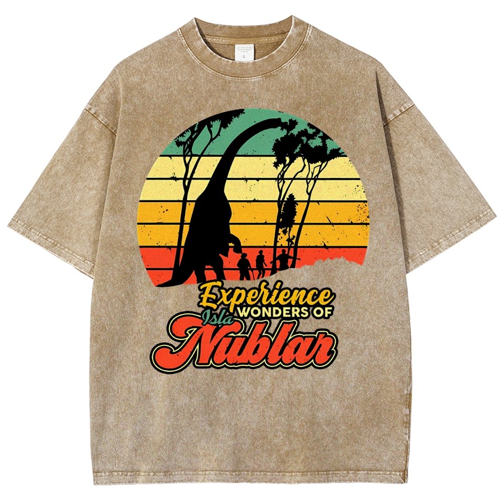 Island of Wonders Vintage Distressed T-shirt