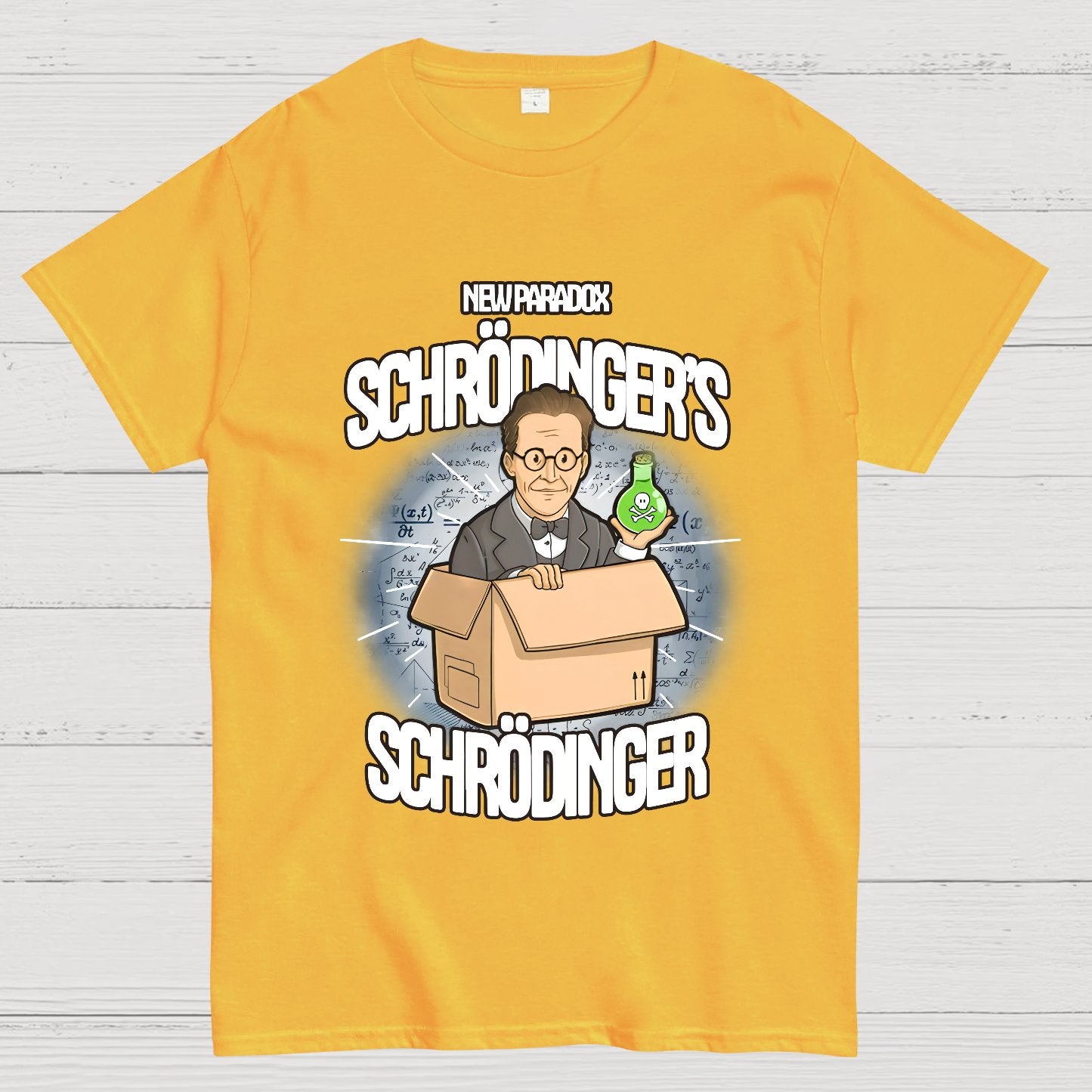 Schrödinger's Schrödinger Geek T-Shirt