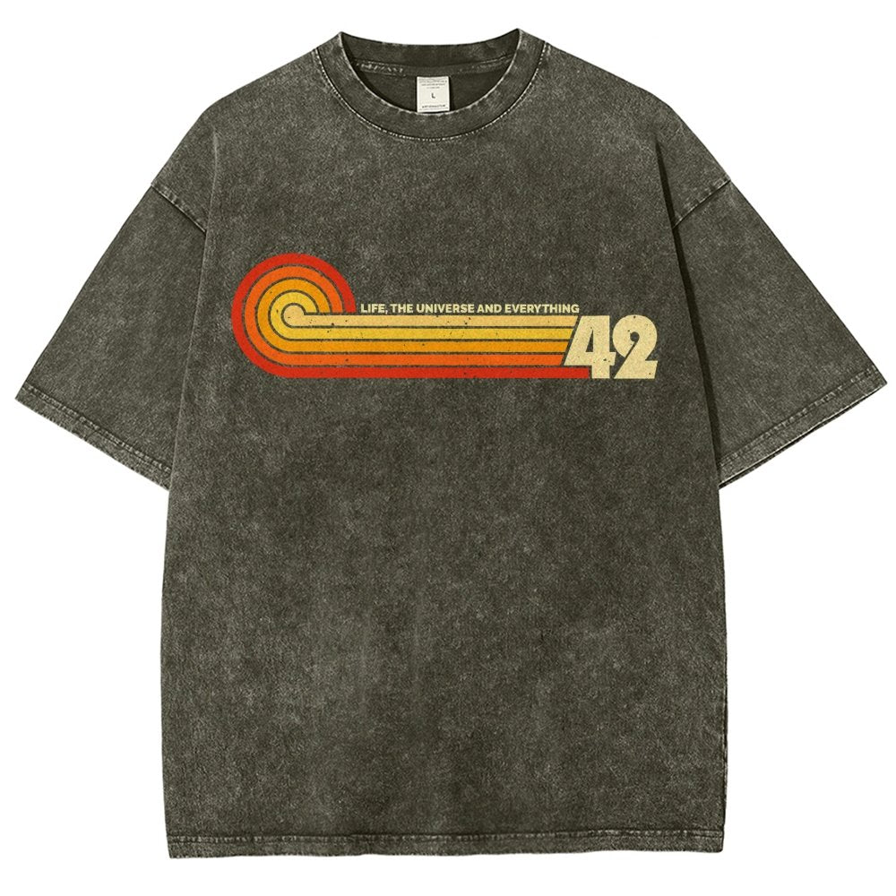 Answer Vintage Distressed T-shirt