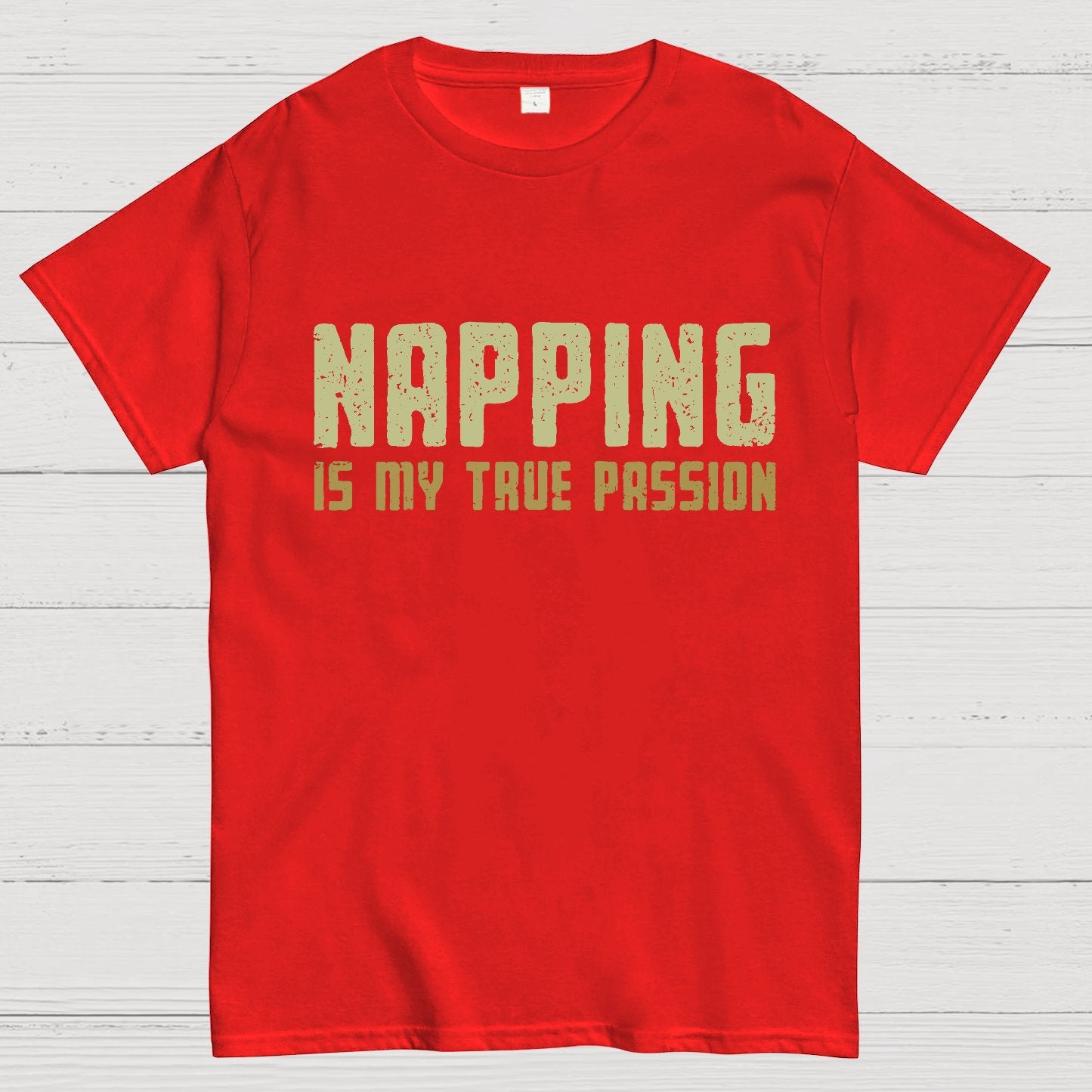 Napping is My Passion Geeky T-Shirt