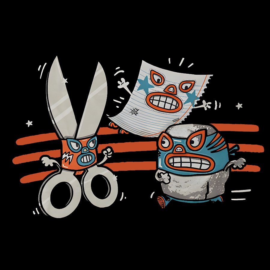 Rock, Paper, Scissor Geek T-Shirt