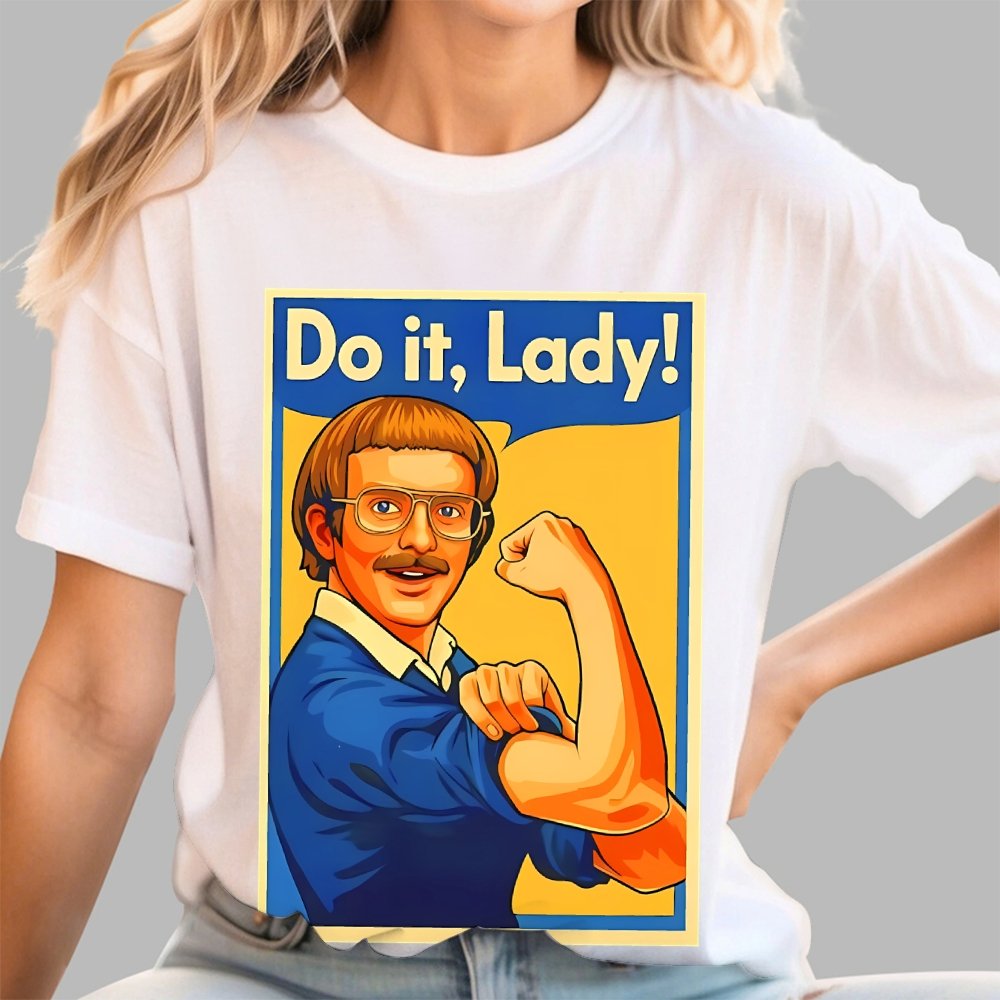 Do It Lady Unisex Geek T-Shirt