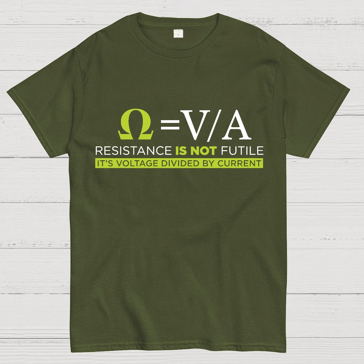 Resistance is NOT hopeless Geek T-Shirt