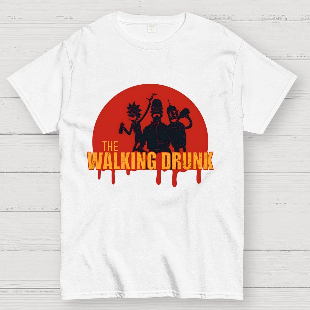 The Walking Drunk Geek T-Shirt