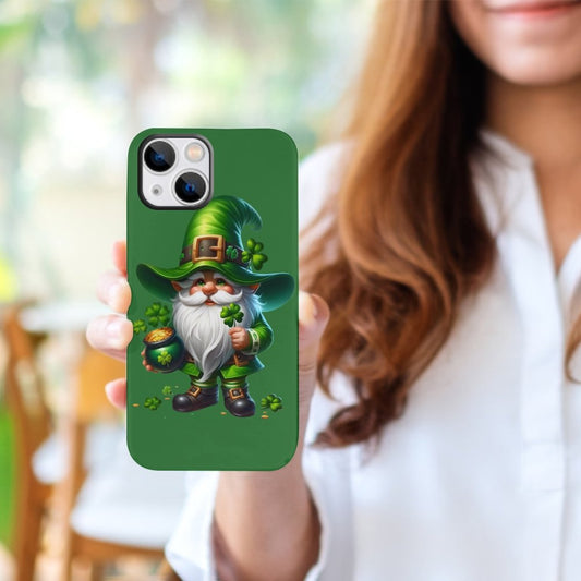 St. Patrick's Day Lucky Green Print Phone Cases