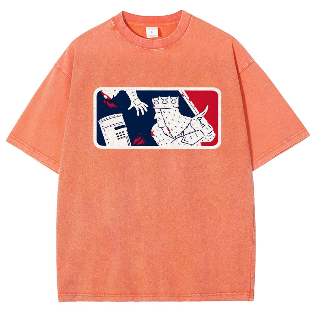 No-Pass League! Vintage Distressed T-shirt