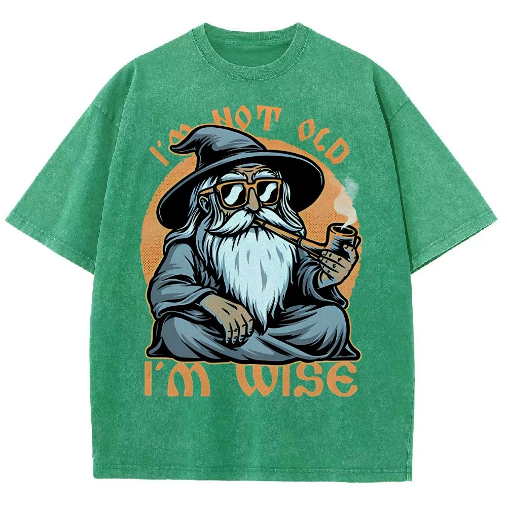Wise Old Wizard Vintage Distressed T-shirt