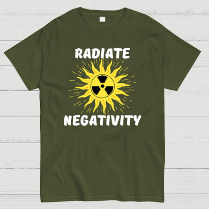 Radiate Negativity Geek T-Shirt