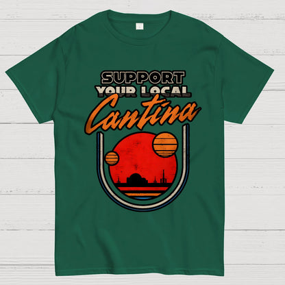 Support Your Local Hangout Geek T-Shirt