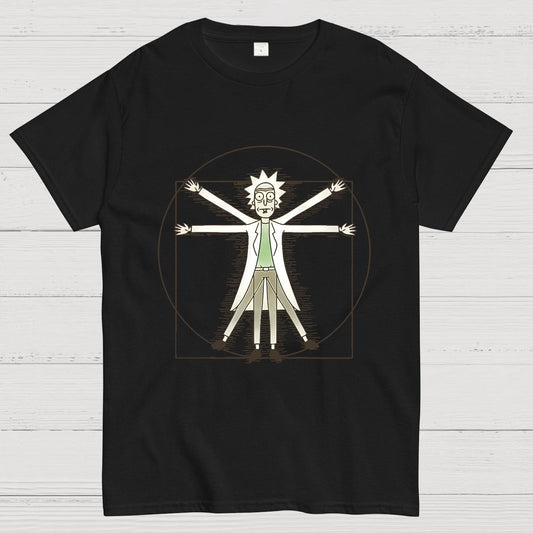 Vitruvian Man Geeky T-Shirt