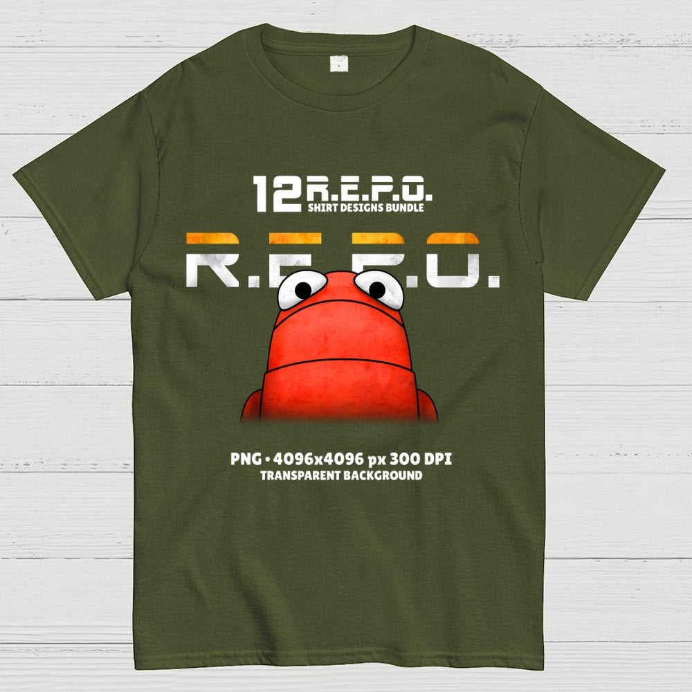 R.E.P.O. Game Funny Meme Geek T-Shirt