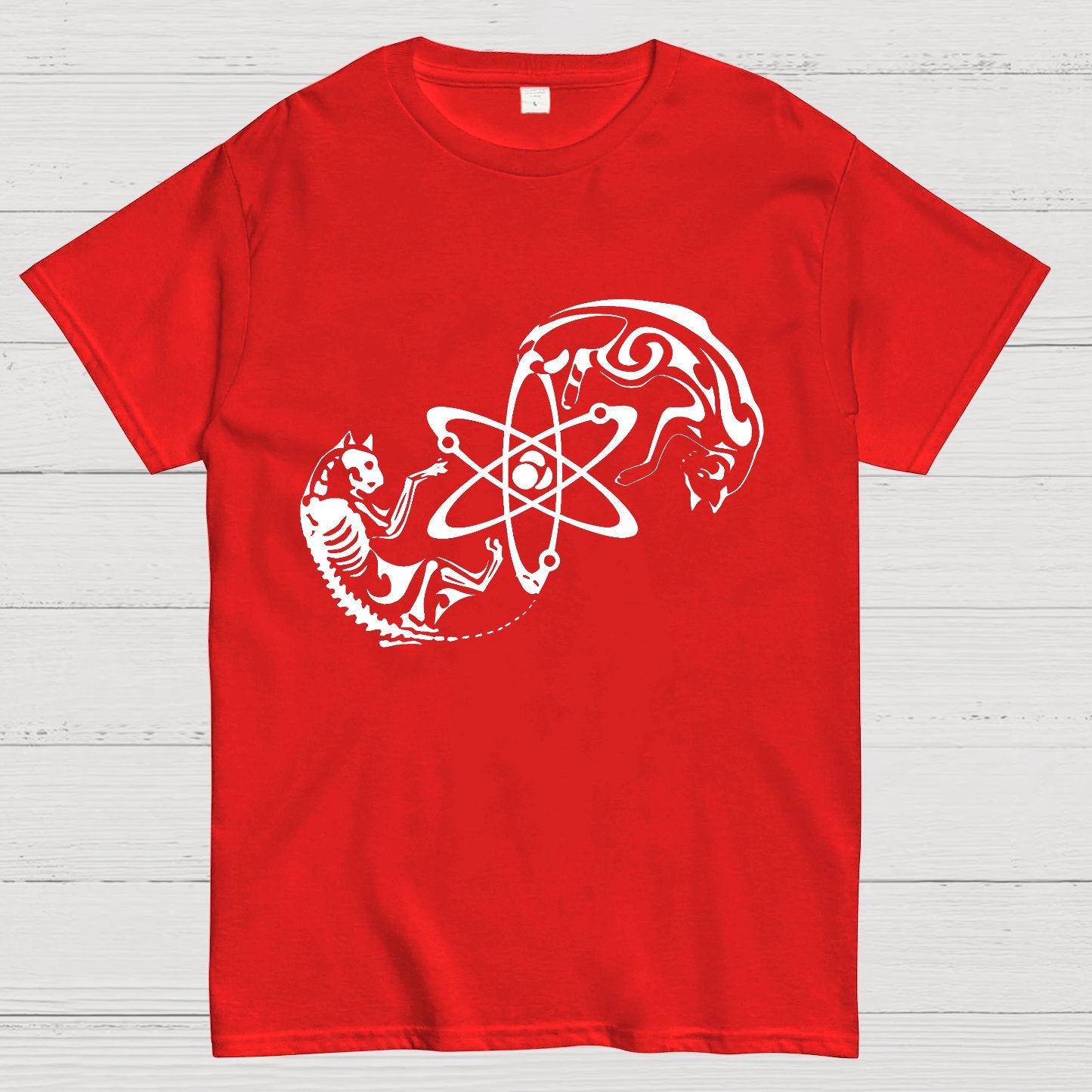 Science Cat Geek Geeky T-Shirt