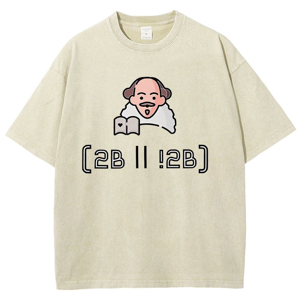 To Be Or Not To Be That Is The Question Essential Vintage Distressed T-shirt