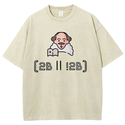 To Be Or Not To Be That Is The Question Essential Vintage Distressed T-shirt