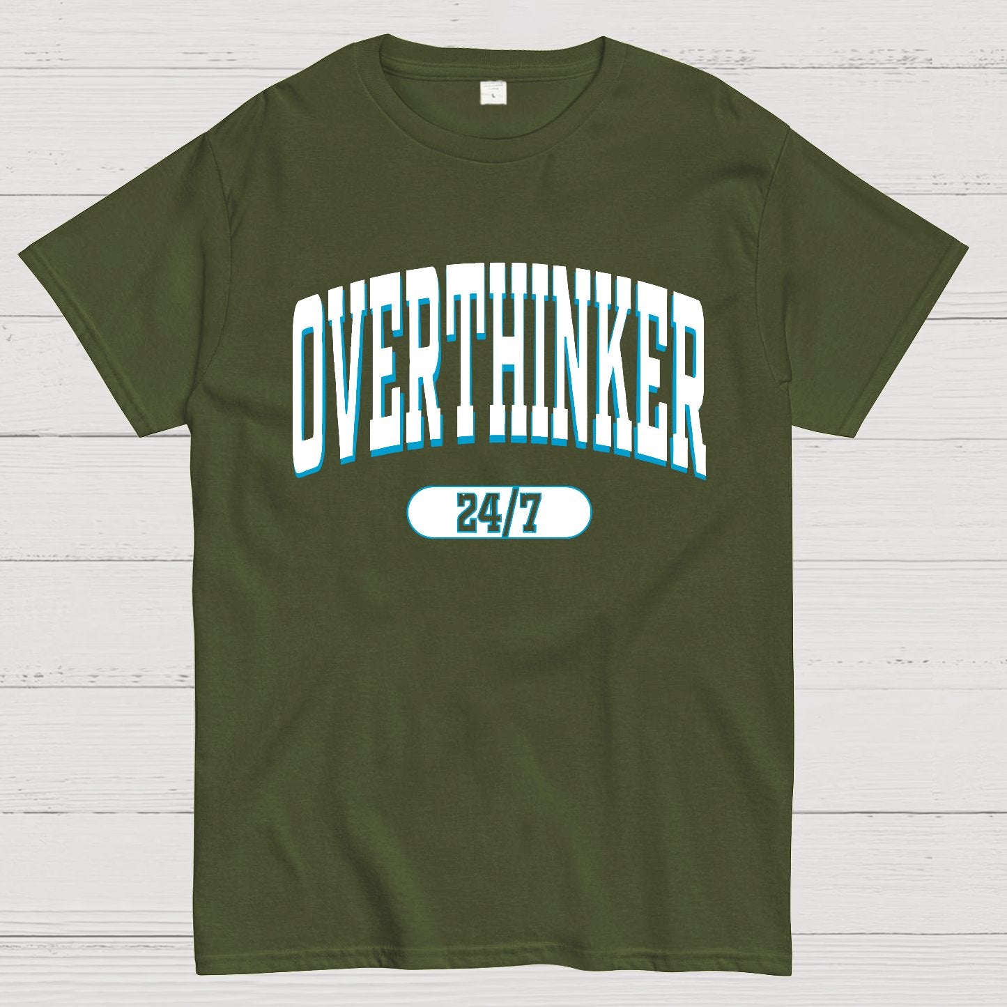 Overthinker All the time Geek T-Shirt