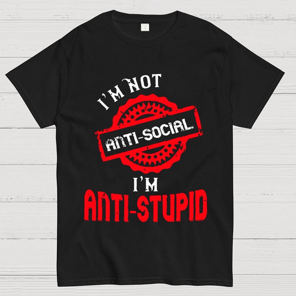 Anti-Stupid Geek T-Shirt