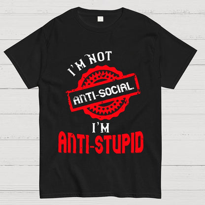 Anti-Stupid Geek T-Shirt