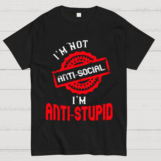 Anti-Stupid Geek T-Shirt