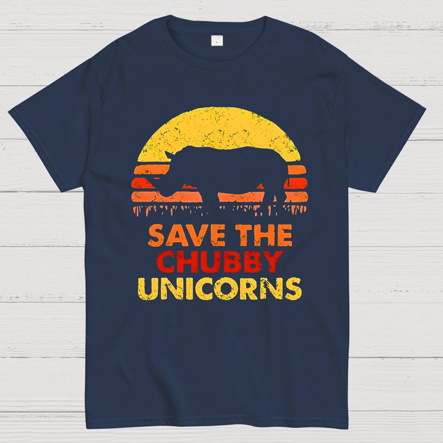 Save The Chubby Unicorns Geek T-Shirt