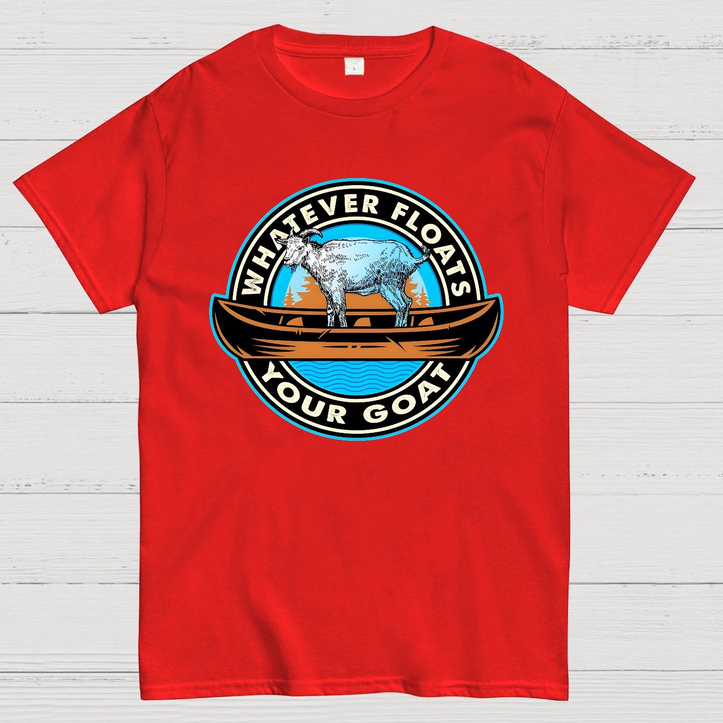 Whatever Floats Your Goat Geek T-Shirt
