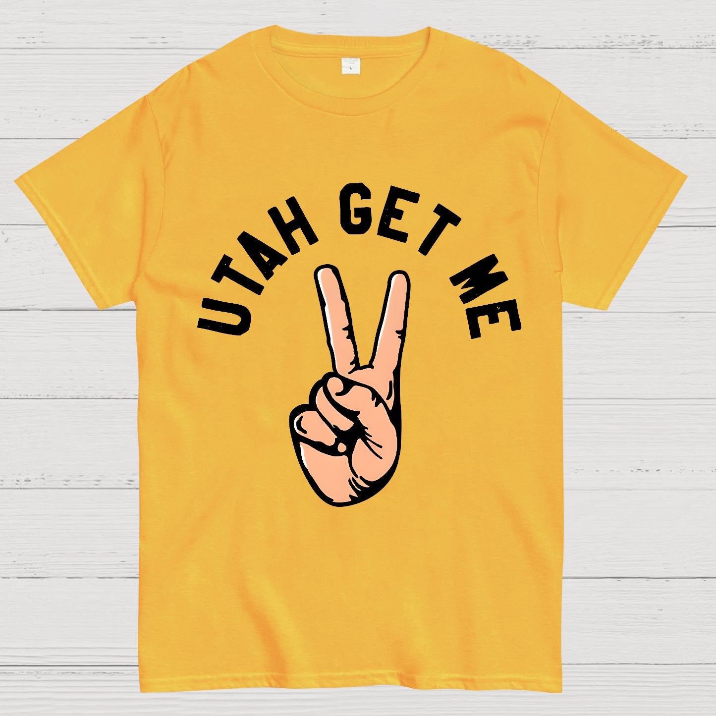 Utah Get Me Two Ocean Wave's Surf Shop Geek T-Shirt