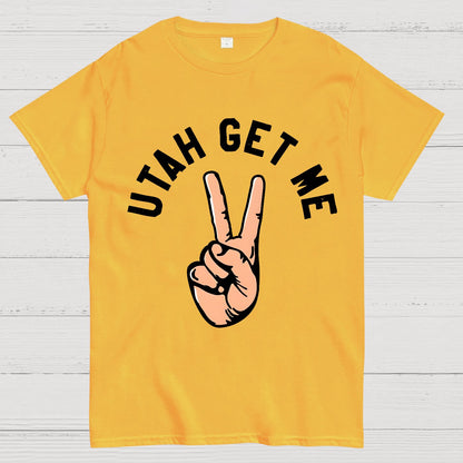 Utah Get Me Two Ocean Wave's Surf Shop Geek T-Shirt