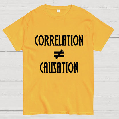 Correlation Does Not Imply Causation Geek T-Shirt