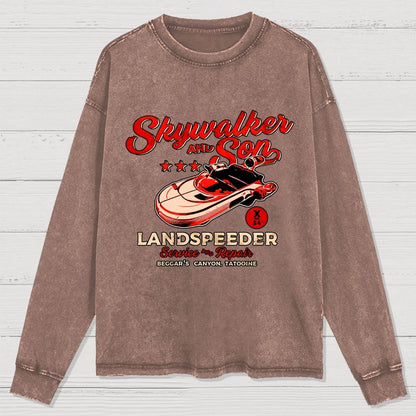 Speeder Shop Washed Long Sleeve Tee