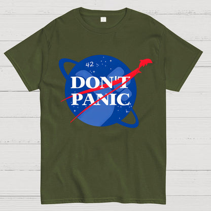 Don't Panic Geek T-Shirt