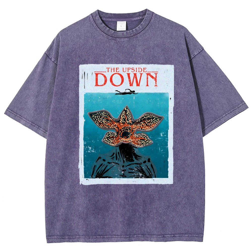 The Mysterious Realm Vintage Distressed T-shirt