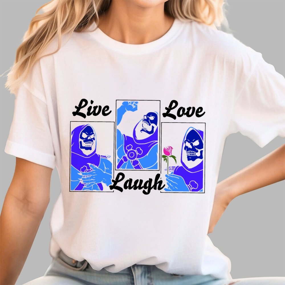 Live Laugh Love Geek T-Shirt