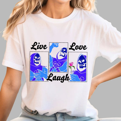 Live Laugh Love Geek T-Shirt