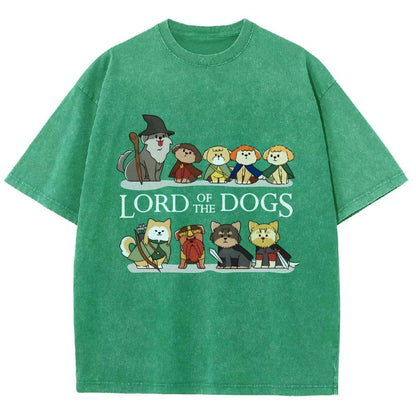 King Of The Dogs Vintage Distressed T-shirt