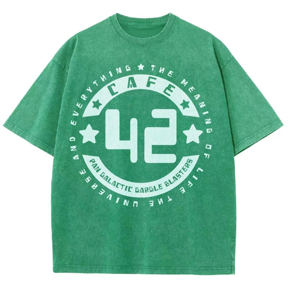 Cafe 42 Vintage Distressed T-shirt