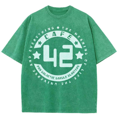 Cafe 42 Vintage Distressed T-shirt