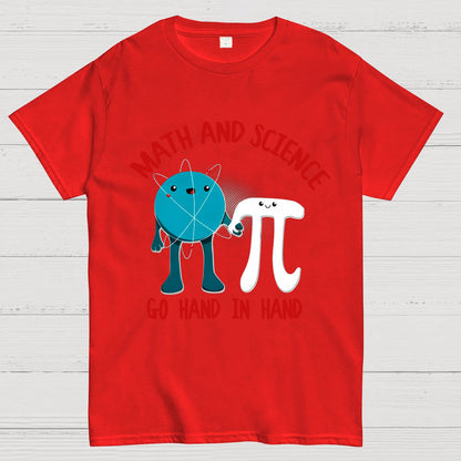 Math & Science - Friends Forever Geeky T-Shirt