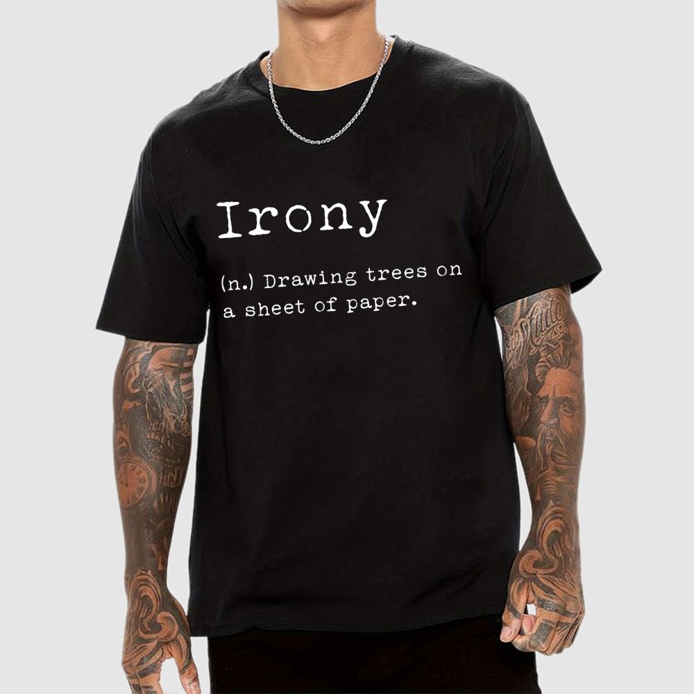 Irony Geek T-Shirt
