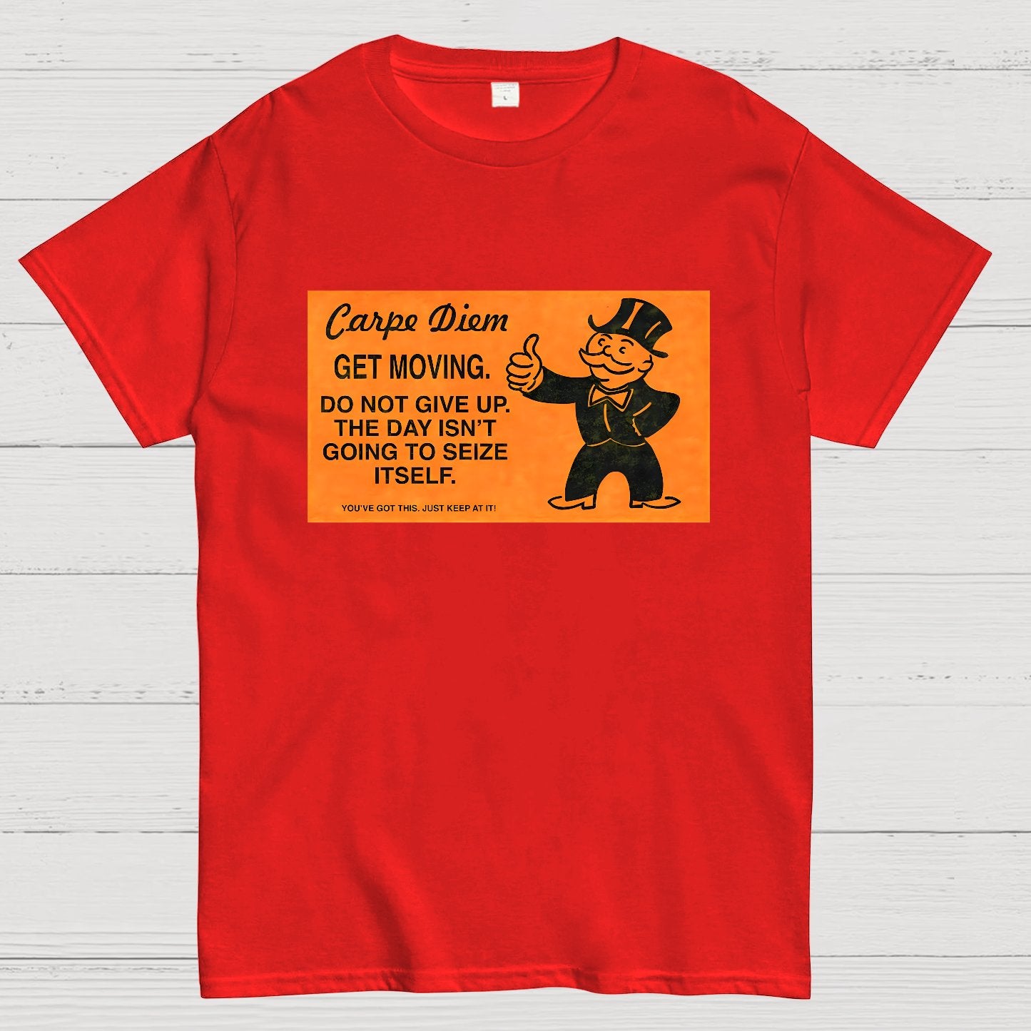 Carpe Diem Card Geek T-Shirt