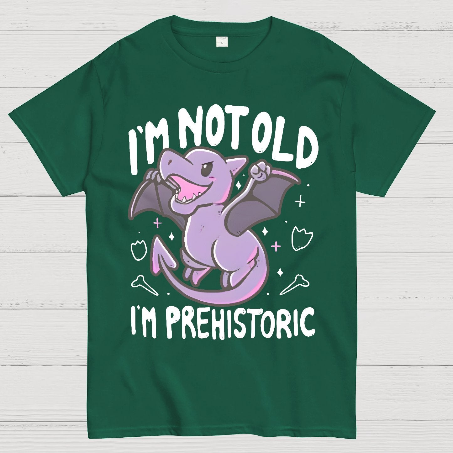 I'm Not Old I Am Prehistoric Geek T-Shirt