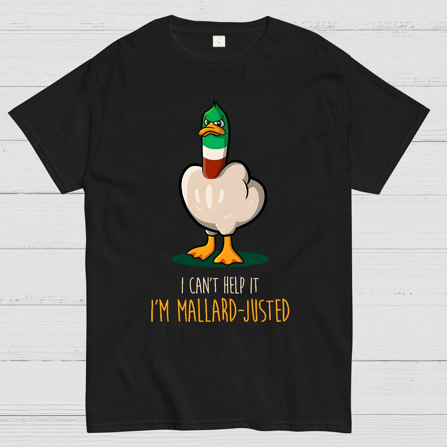 Maladjusted Mallard Geek T-Shirt