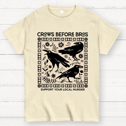 Crows Before Bros Geek T-Shirt