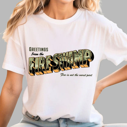Greetings From The Mystic Swamp Geek T-Shirt