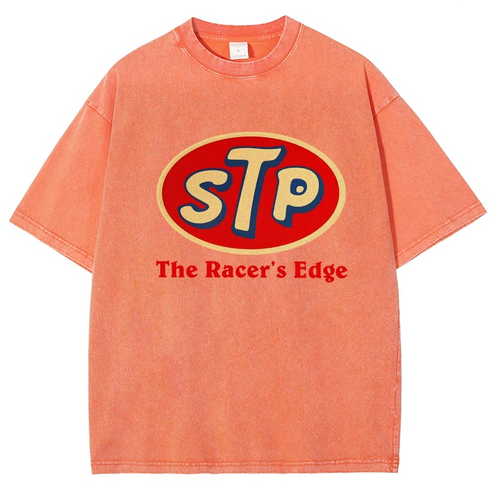 Retro Style - Stp The Racers Edge Vintage Distressed T-shirt