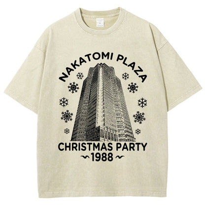 Holiday Christmas Party Vintage Distressed T-shirt