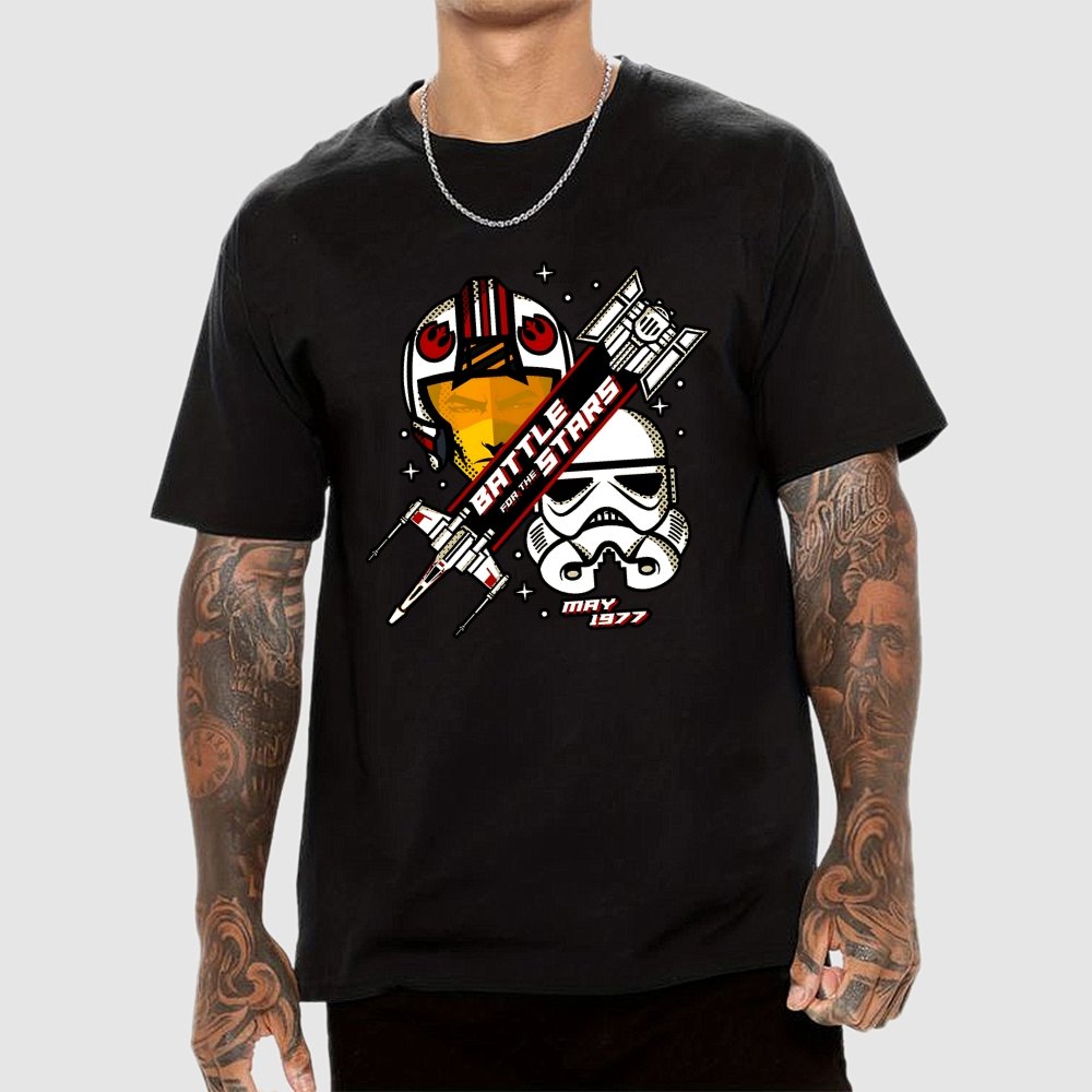 Battle For The Stars Geek T-Shirt