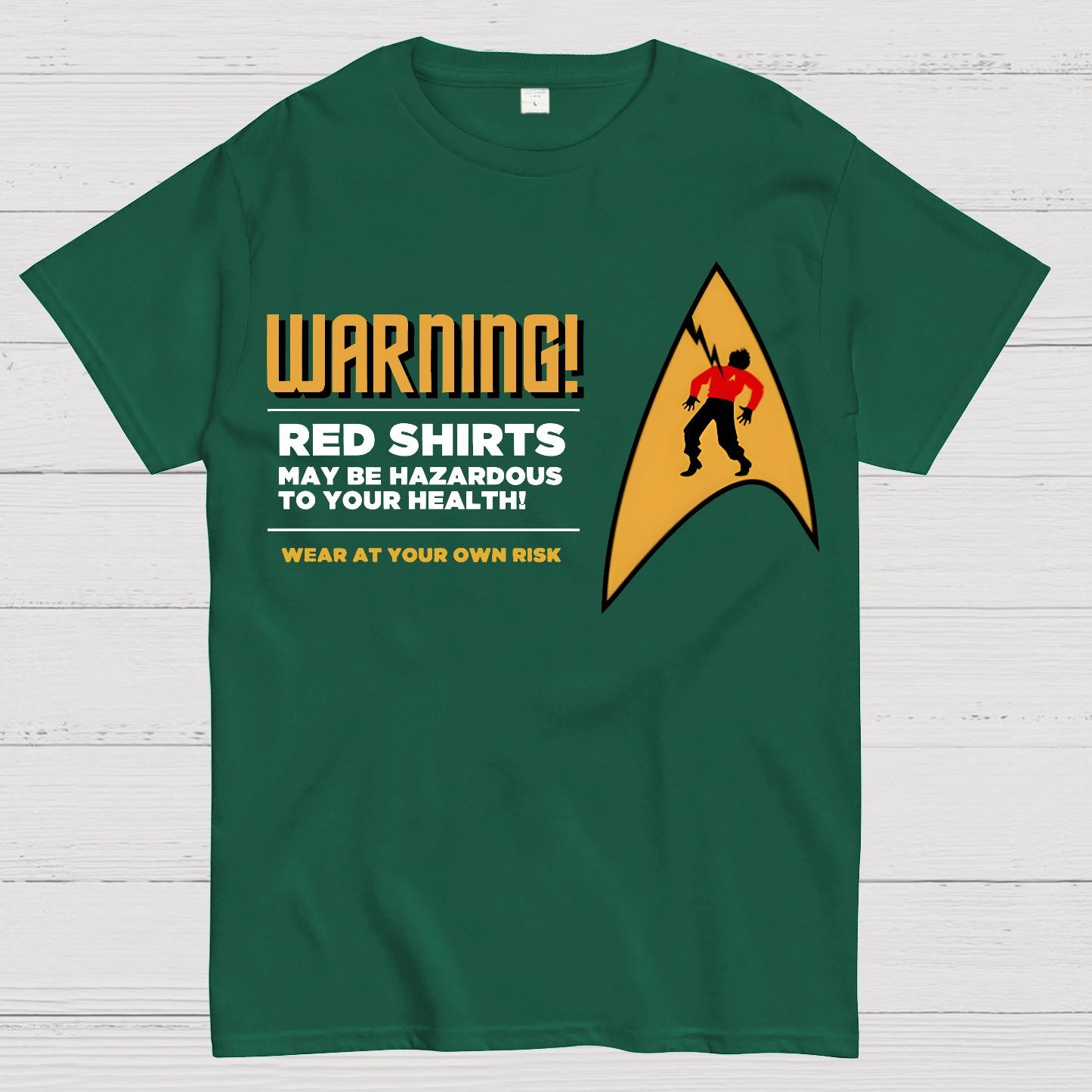 Red Shirts Geek T-Shirt