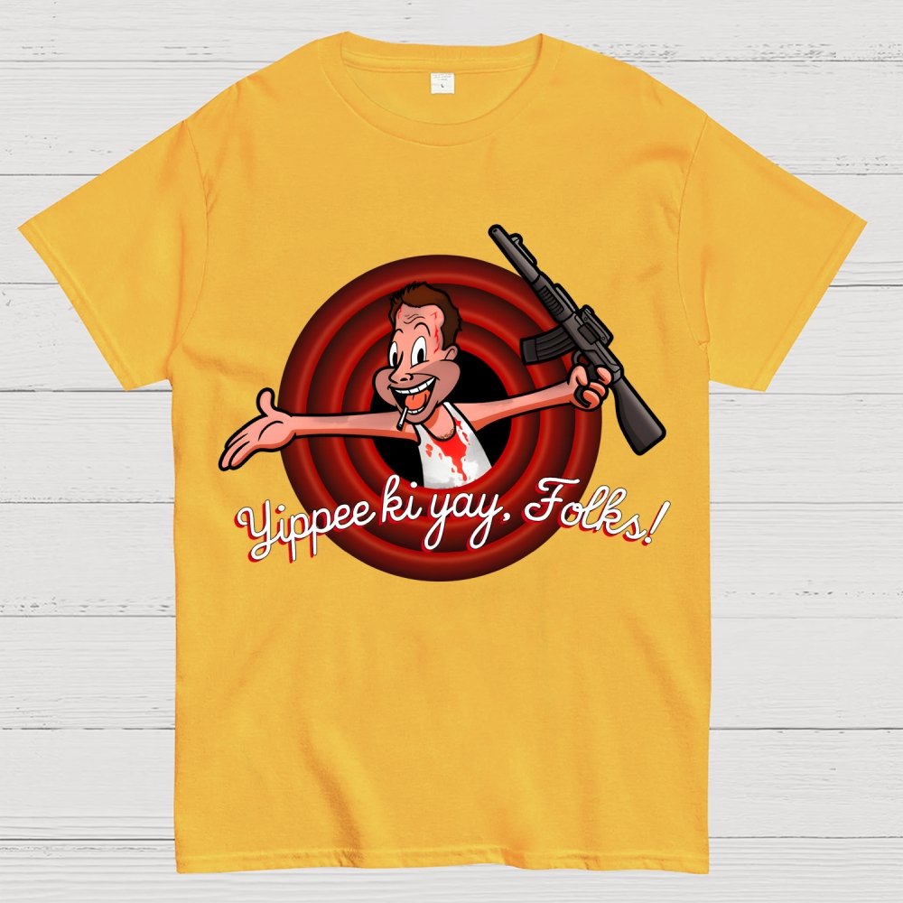 Yippee ki yay, folks! Geek T-Shirt