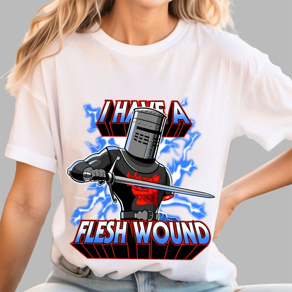 I Have a Flesh Wound Geek T-Shirt