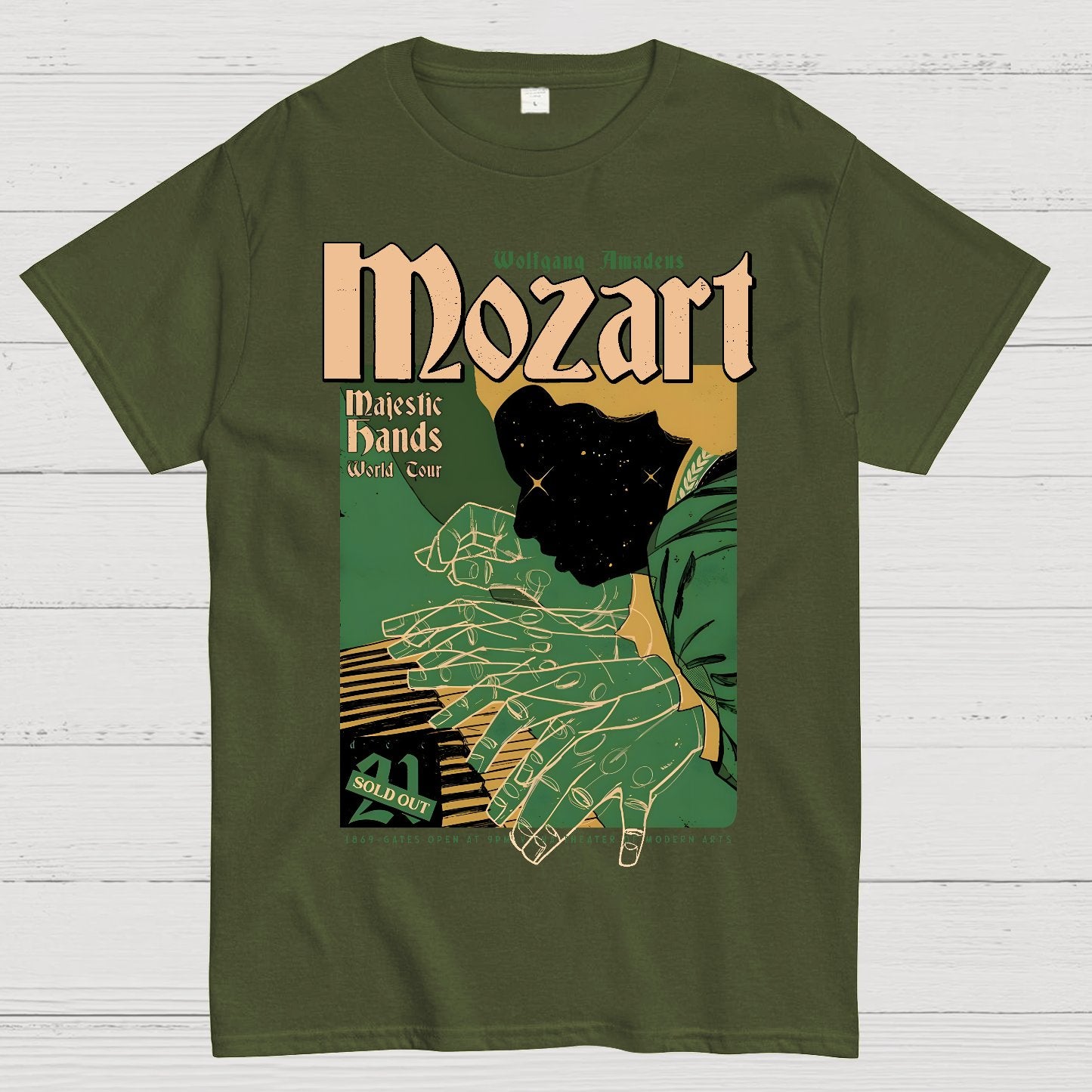 Rock Me, Amadeus Geek T-Shirt