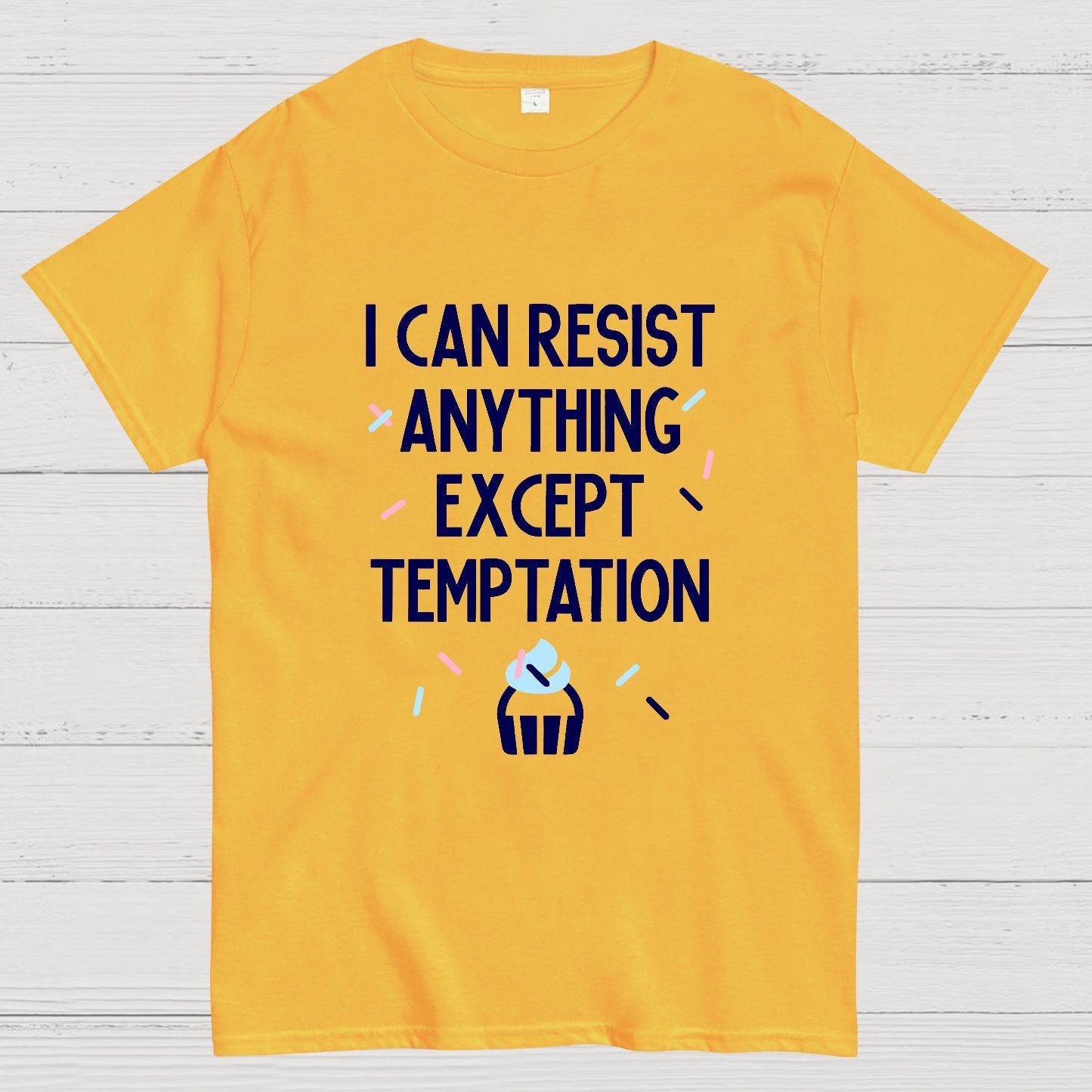I Can Resist Everything Except Temptation Geeky T-Shirt